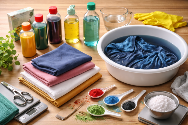 Comment teindre un vêtement : guide complet