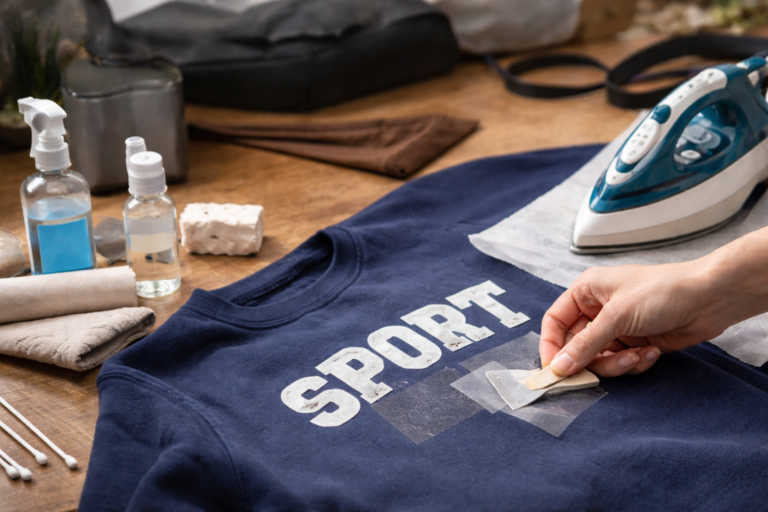 Comment enlever un flocage sur un sweat