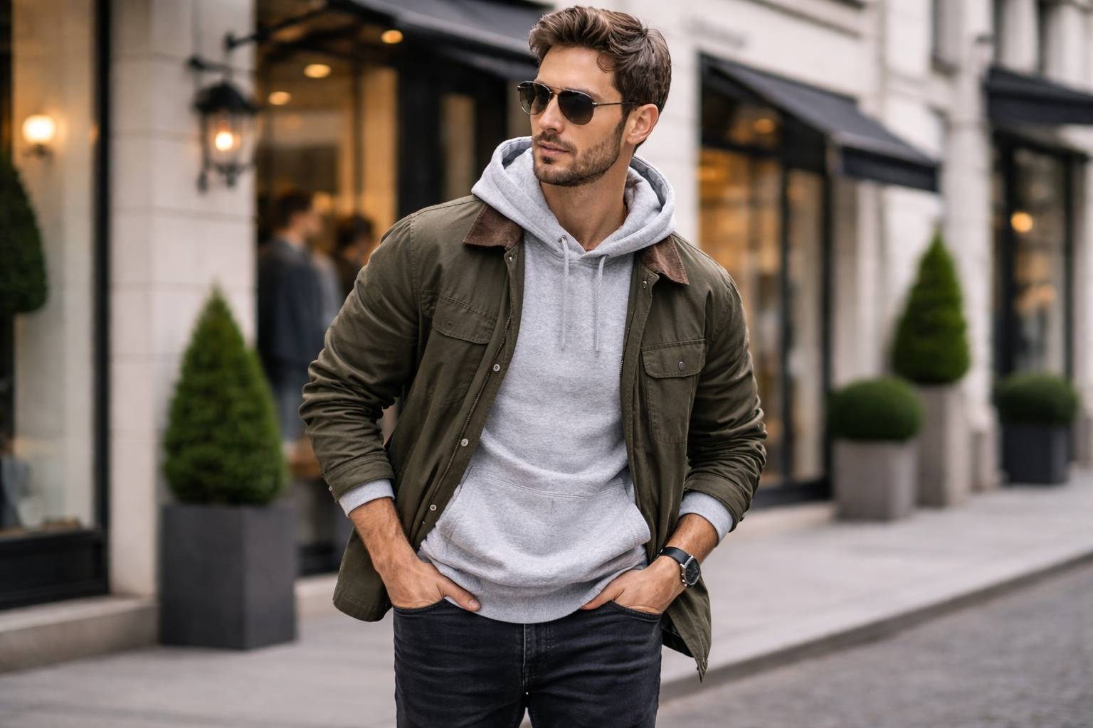 Comment porter un sweat homme